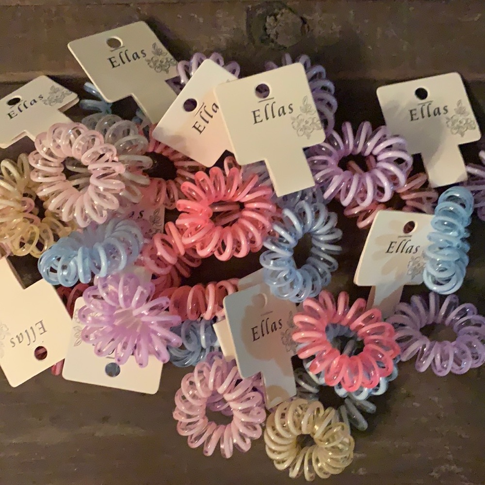 Ella spiral hair ties